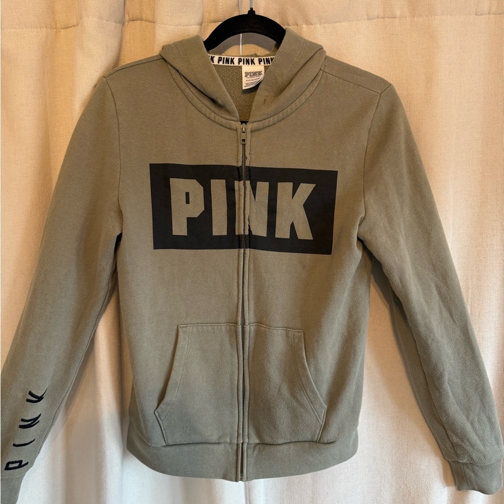 Victoria's Secret PINK Olive Hoodie